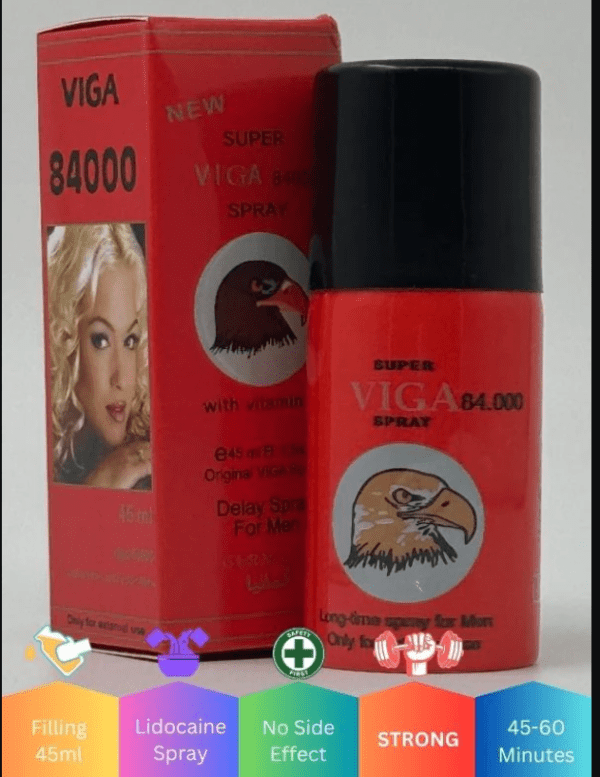 Viga 84000 Delay Spray For Men 45ML - Strong Long Timing